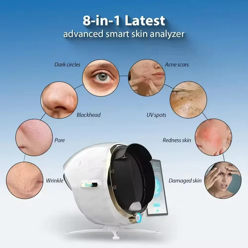 BOMP 3D Skin Scanner Facial Analyzer For Professional Care