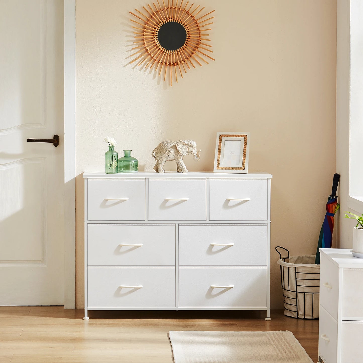 MCQ Modern Fabric Drawer Cabinet For Home Living Room Display