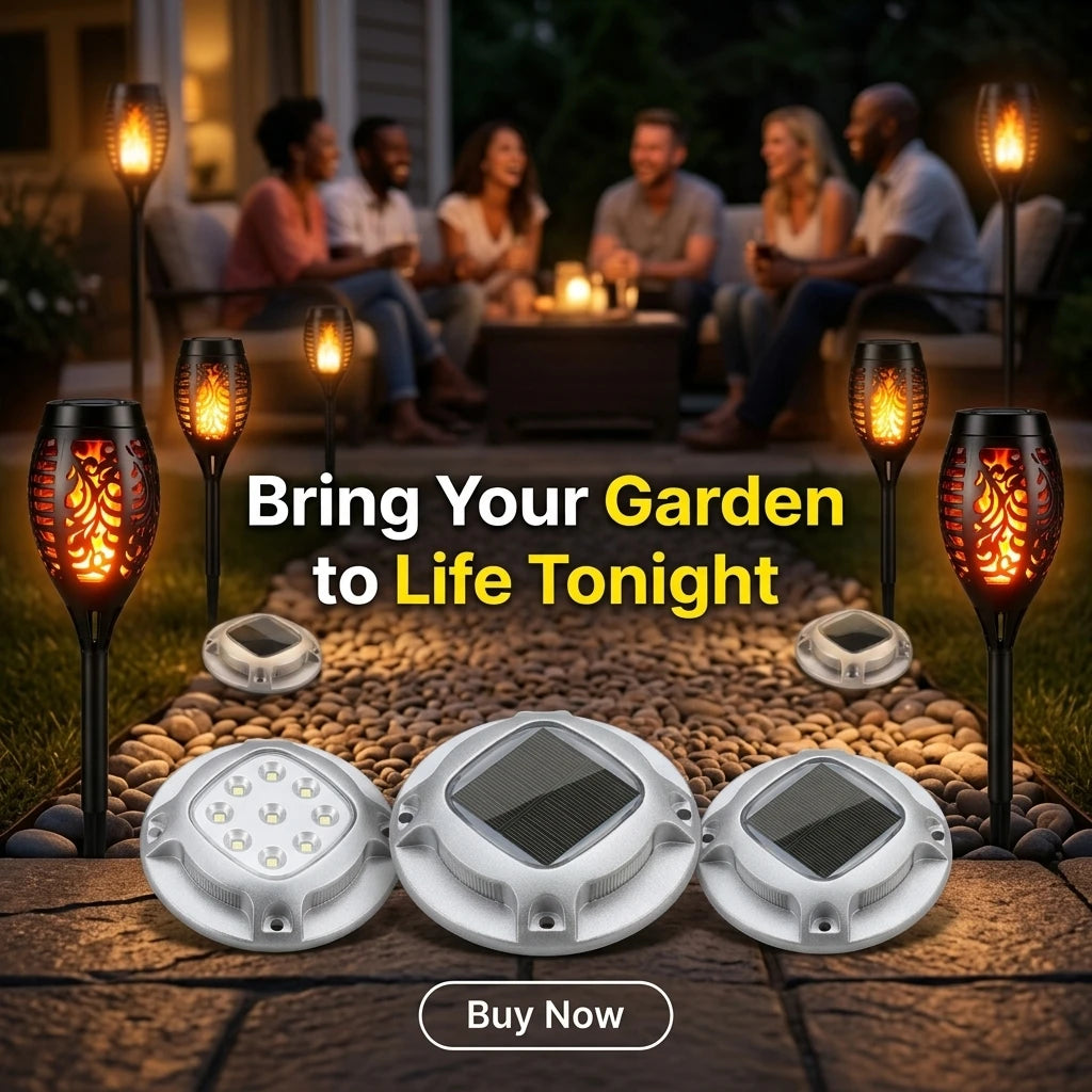 Solar Outdoor Flame Torch And Ground Lamps Waterproof Aluminum Led Pathway