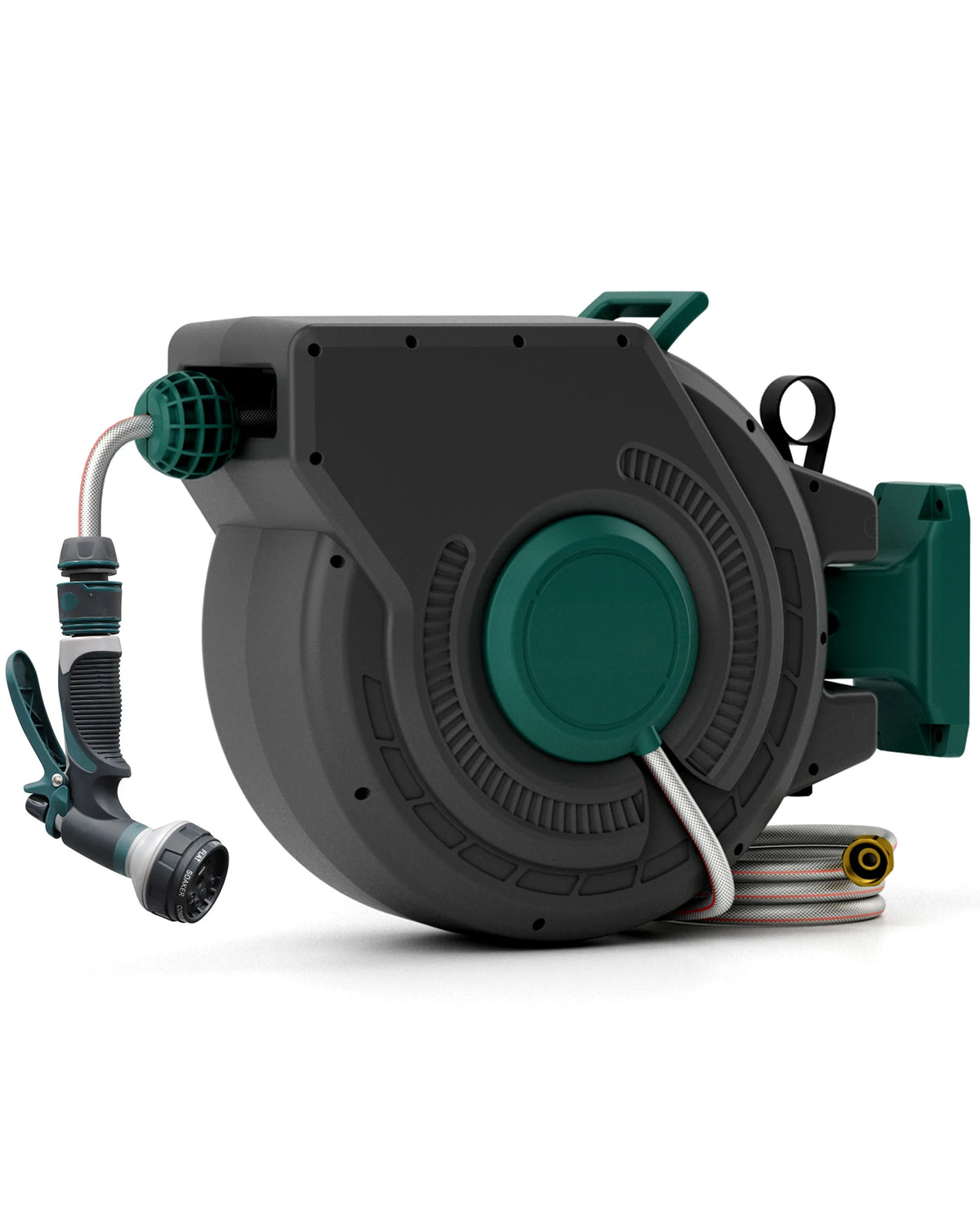 Super Heavy Duty Wall Mount Retractable Garden Hose Reel