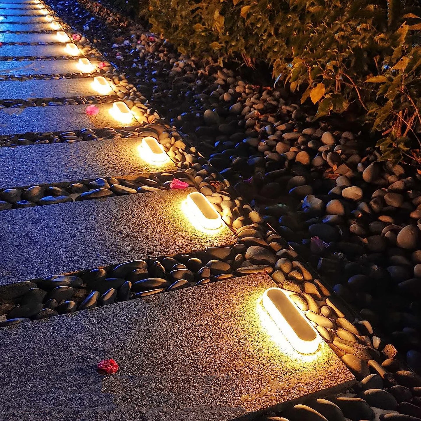 IP68 Waterproof Solar Deck Lights Automatic Heavy Duty Step Lighting
