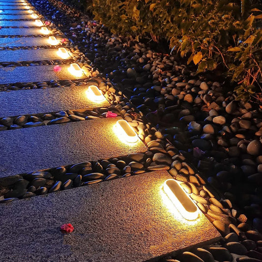 IP68 Waterproof Solar Deck Lights Automatic Heavy Duty Step Lighting