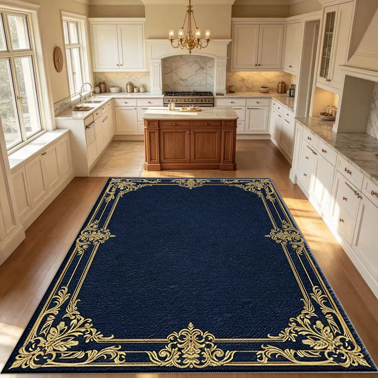 Classic Premium Machine Made Polyester Area Rug For Home