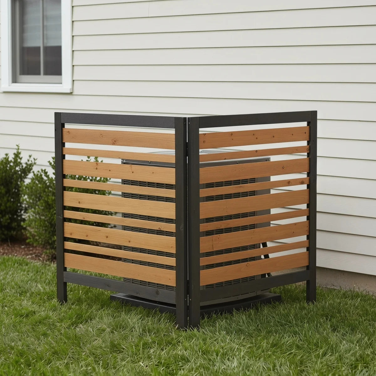 Natural Wooden Raised Garden Bed With Trellis Two Pack