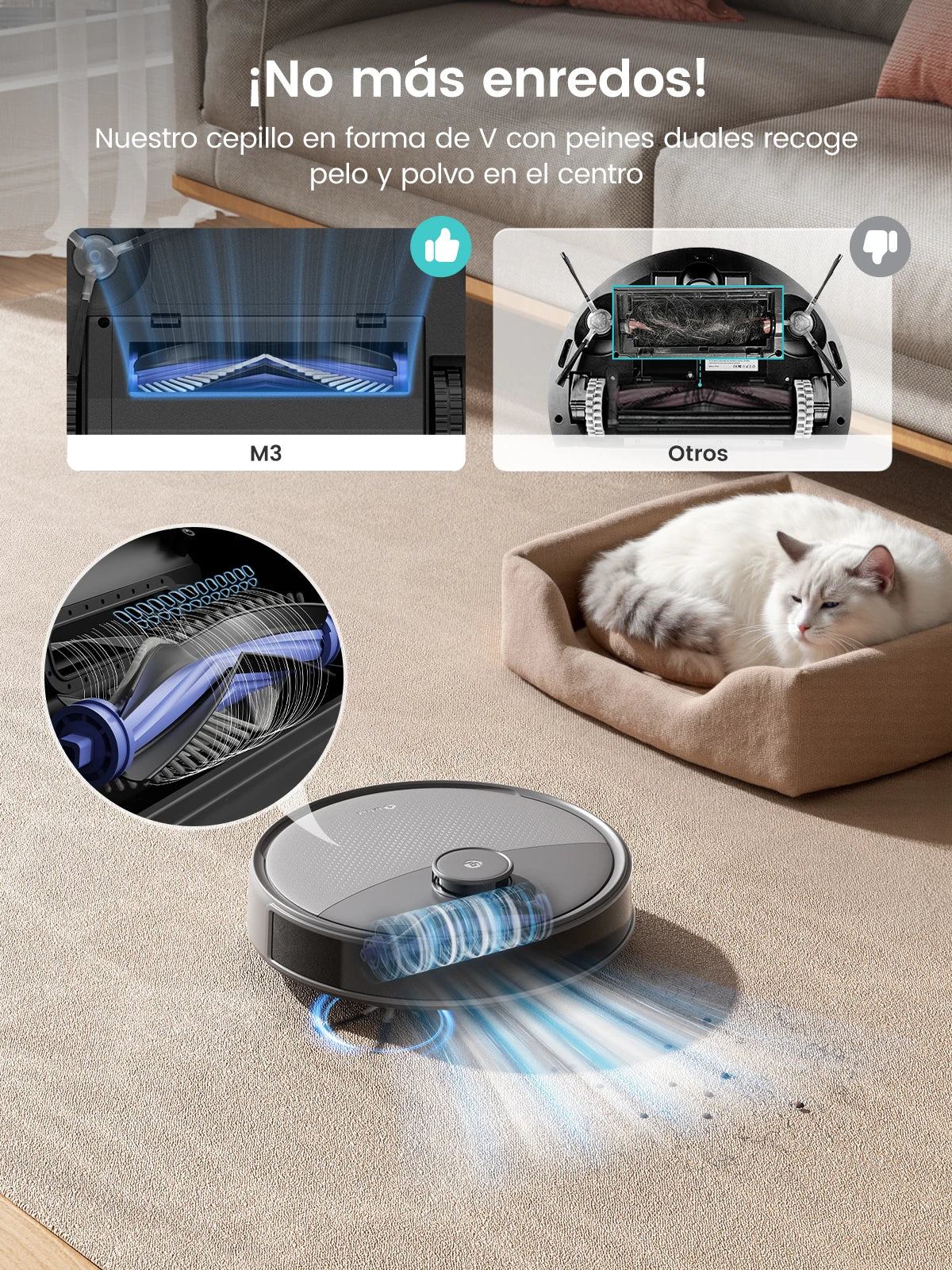 Lefant M3 Max Robot Vacuum With Auto Mopping Function