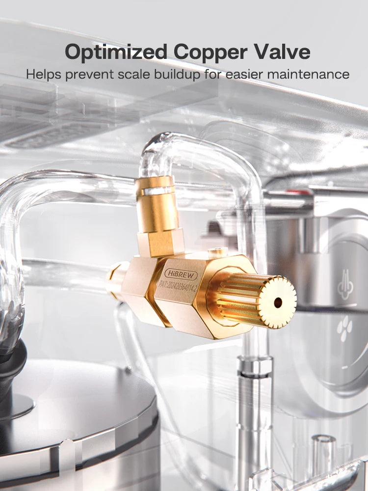 HiBREW 20 Bar Semi Automatic Espresso Coffee Brewing Machine