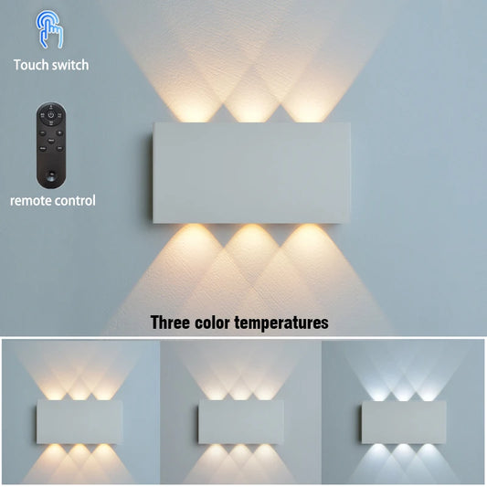 Modern Rechargeable Magnetic LED Wall Lamp With Touch Dimmer