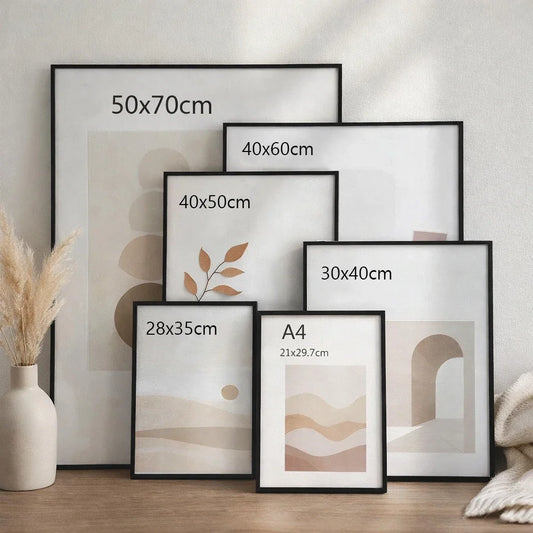 Contemporary Aluminum Picture Frames For Home Wall Decor