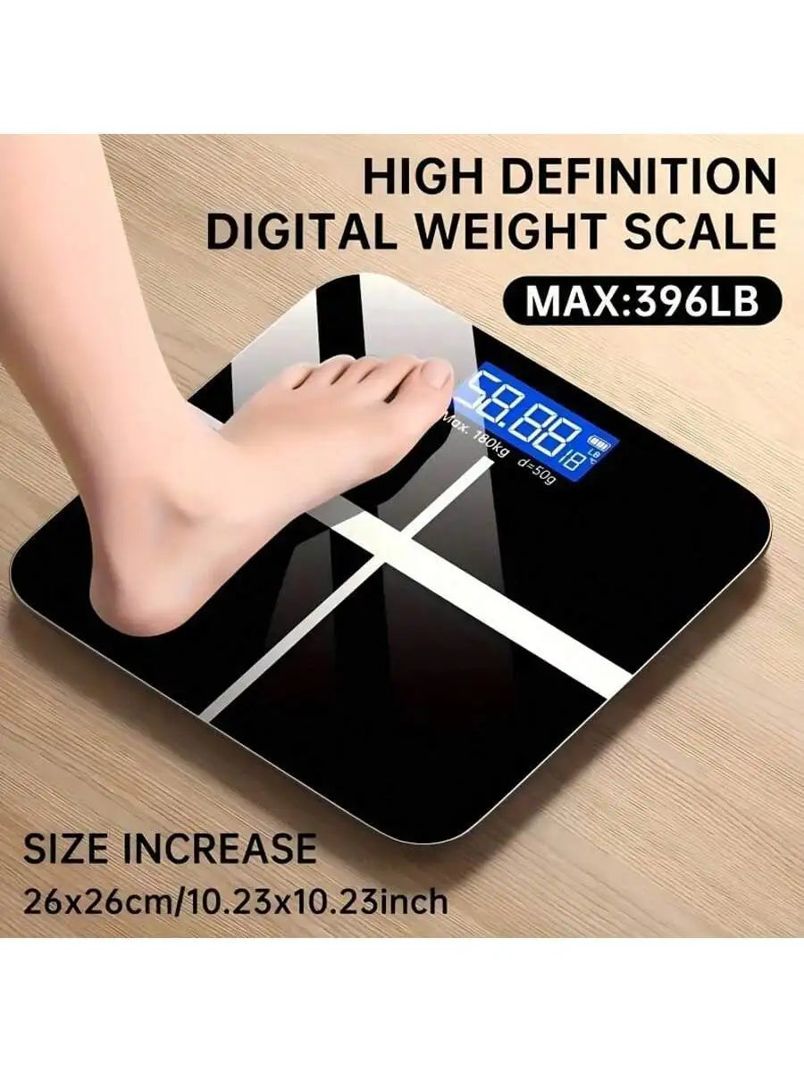 Smart Digital Body Fat Weight Scale With Tempered Glass Platform