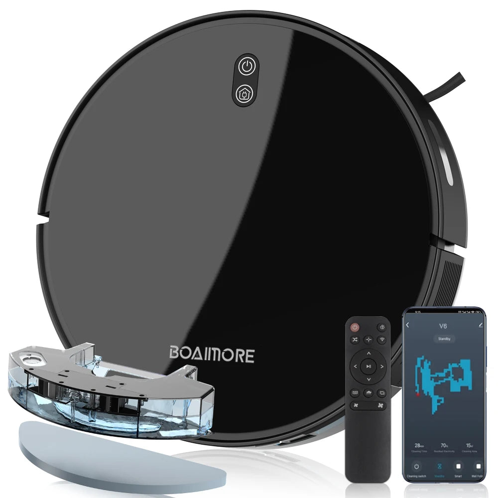 Boaimore Robot Vacuum And Mop Combo With Smart Mapping