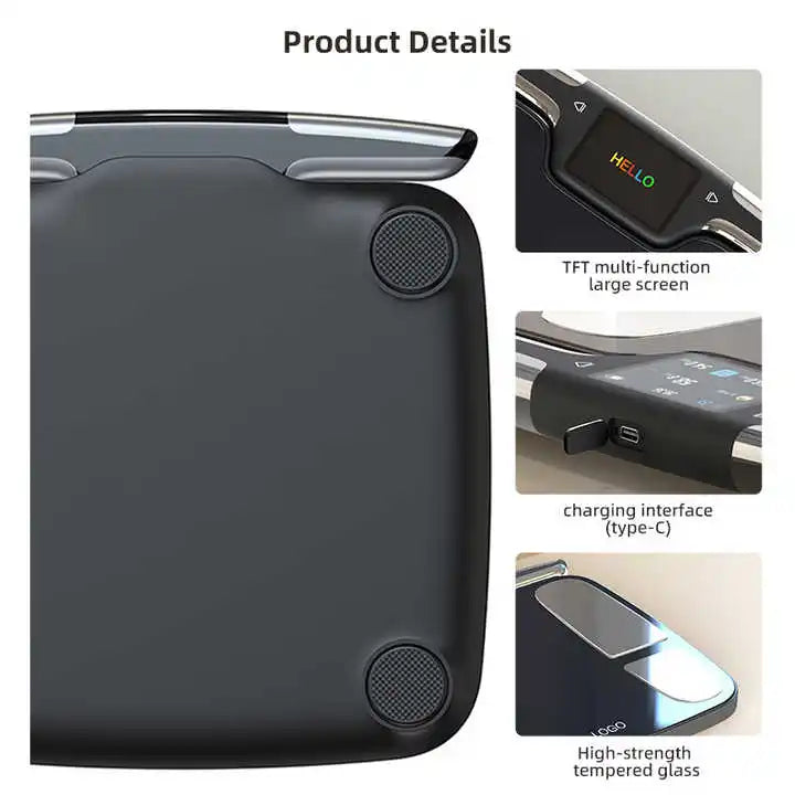 Smart Eight Electrode Body Composition Analyzer For Home Fitness Tracking