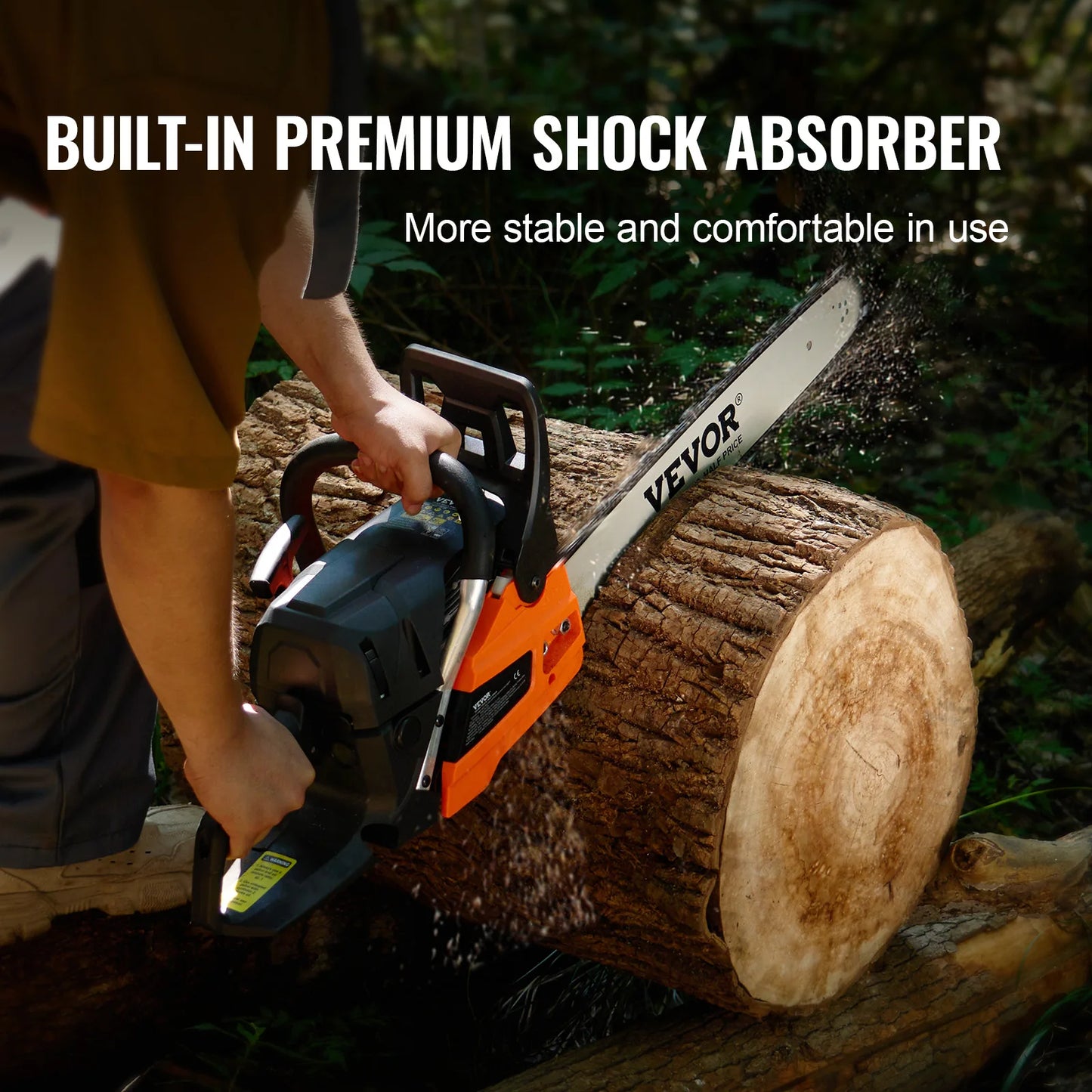 SucceBuy Professional 58CC Gas Chainsaw Agricultural Equipment