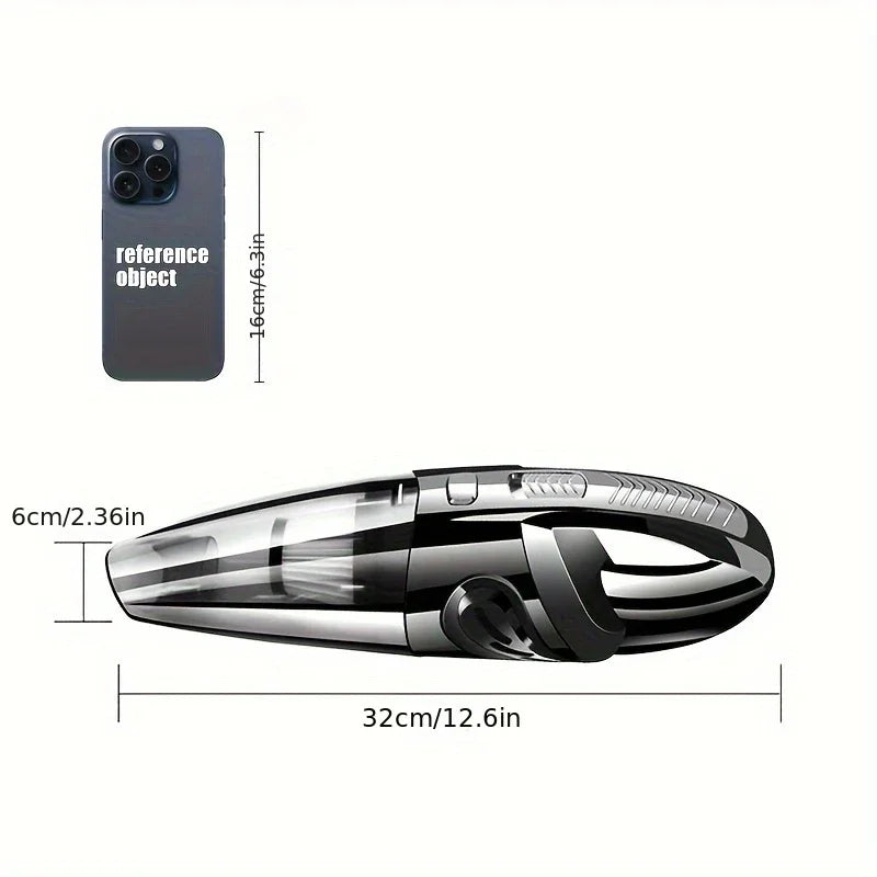 Cordless Handheld Vacuum Cleaner Car And Home USB Charging