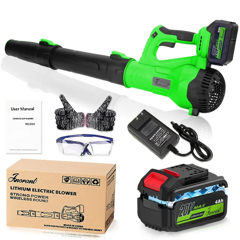Cordless Electric Leaf Blower For Garden Cleaning And Snow Removal