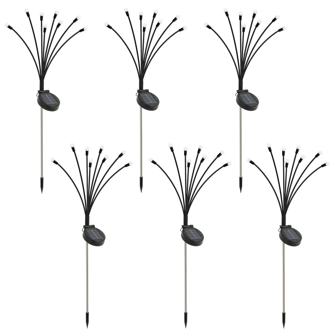 Solar LED Firefly Garden Lights Waterproof Outdoor Patio Decor