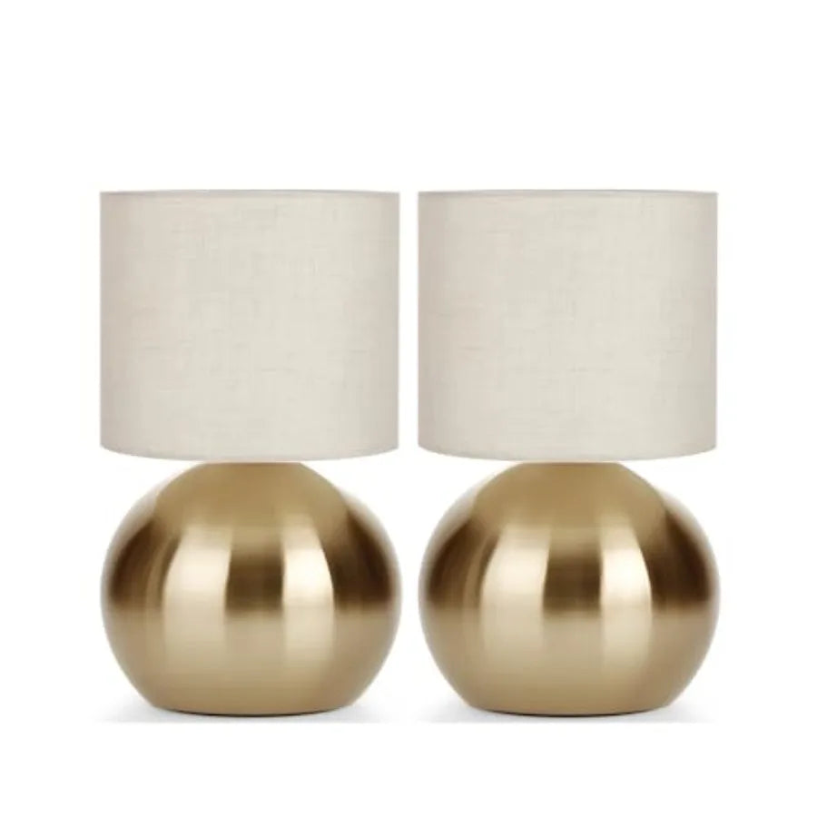 Modern Solar Table Lamp Set With Bedside And Desk Lighting