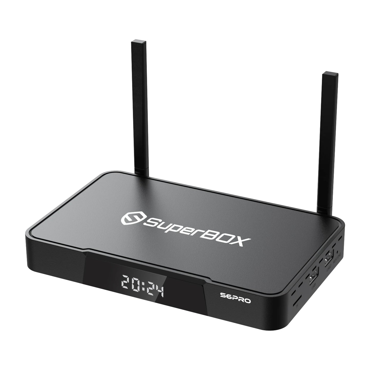 OTFHSPPMAWT S6 Pro 4K Smart TV Box With Voice Control
